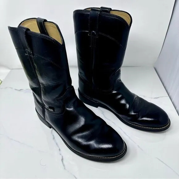Justin Boots Western Work Boots- Size 8EE