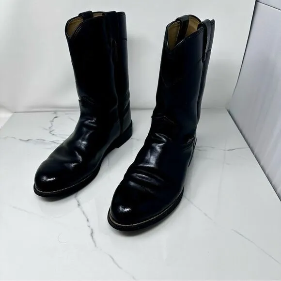 Justin Boots Western Work Boots- Size 8EE