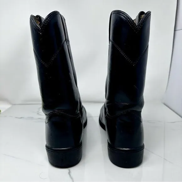 Justin Boots Western Work Boots- Size 8EE