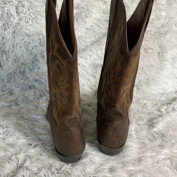 Justin Brown Buck Cowboy Boots