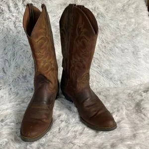 Justin Brown Buck Cowboy Boots