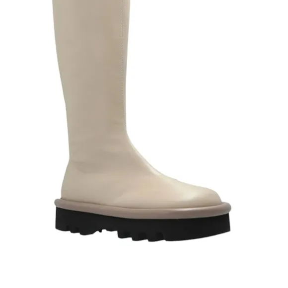 JW Anderson Bumper Knee-Length Square Toe Boots....Size 37/ US 6.5