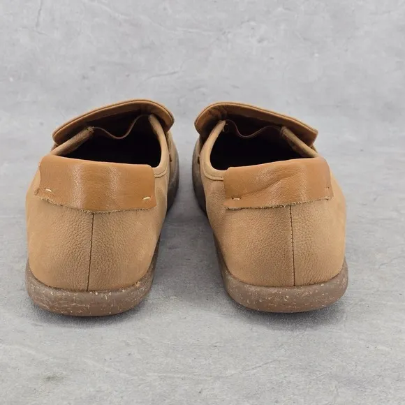 KALSO Earth Shoe Dabb Mens Nubuck Leather Loafer Brown Size 11 Rare