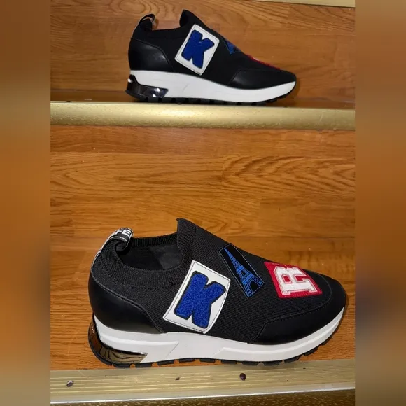Karl Lagerfeld Paris NEW women’s athletic shoes. Comfortable slip on, size 5.5