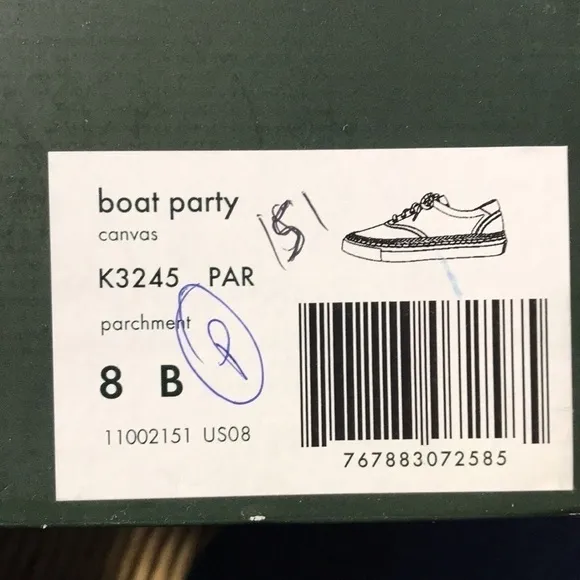 KATE Spade Boat Party Espadrille Sneakers