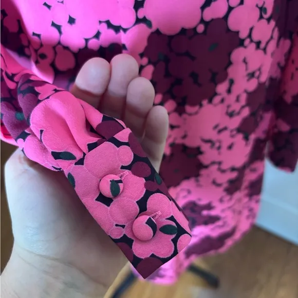 Kate Spade Bubble Dot Smocked Dress