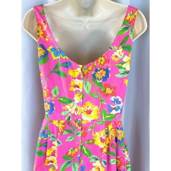 Kate Spade Pink Floral Sonja Sheath Dress $300