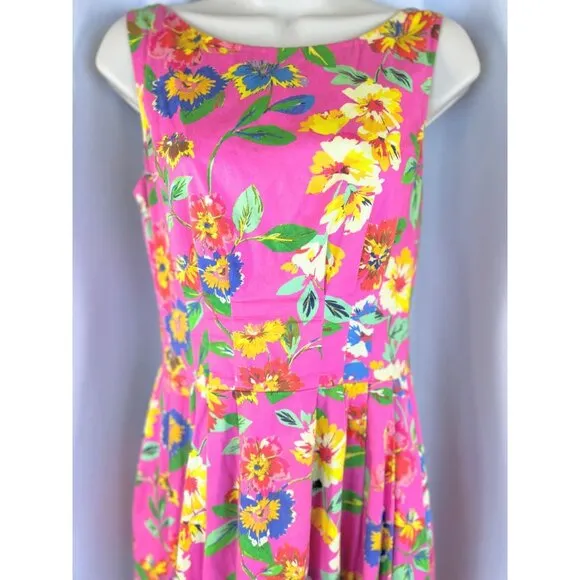 Kate Spade Pink Floral Sonja Sheath Dress $300