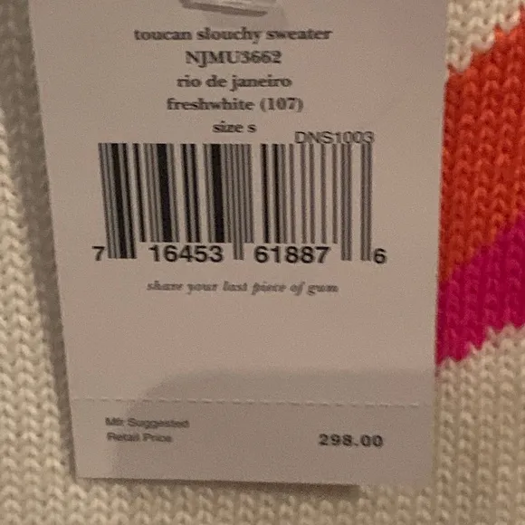 Kate Spade, Size Small, Slouchy Sweater