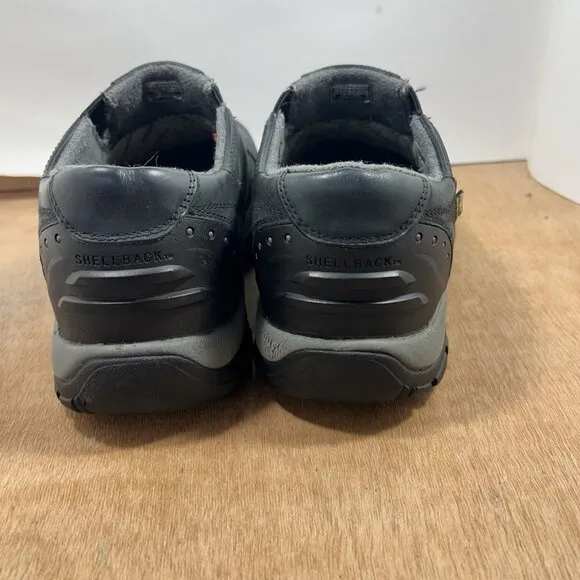 KEEN Brixen Men Size 11.5 Waterproof Slip On Insulated Shoes Black 1002268