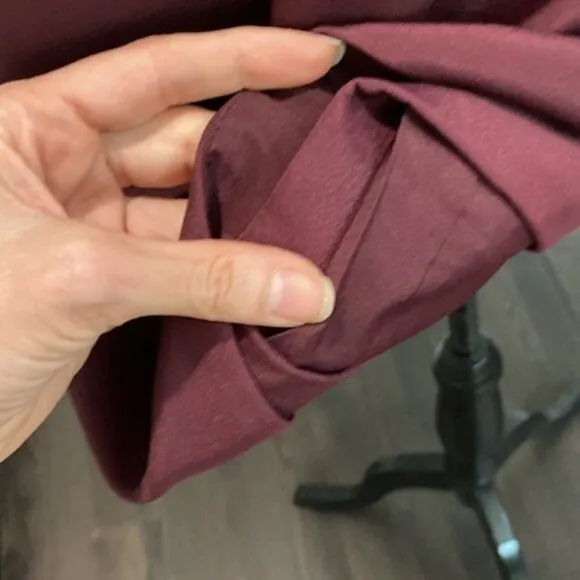 Keepsake Nicest Thing Burgundy Mini Dress
