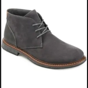 Kenneth cole grey leather boots