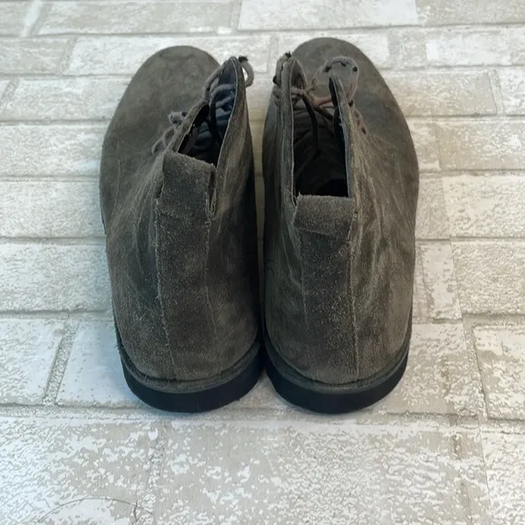 Kenneth cole grey leather boots