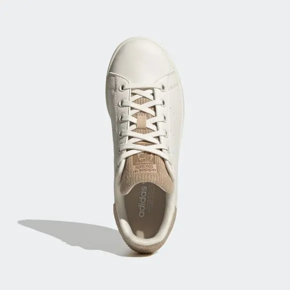 KID'S Adidas Originals Stan Smith J Magic Beige Corduroy H03441