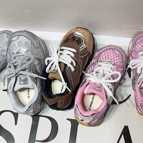 Kids Bottega Veneta Orbit sneakers