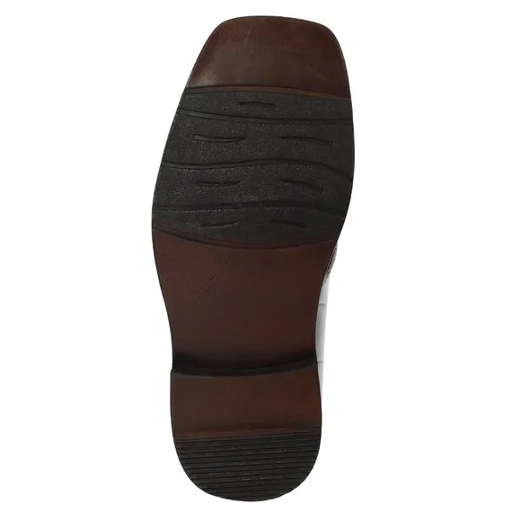 Kid's Gray Lace-Up Dress Shoes