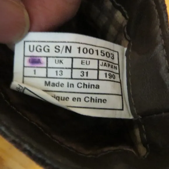 Kids UGG Australia Chandler Boots 1001503 Brown