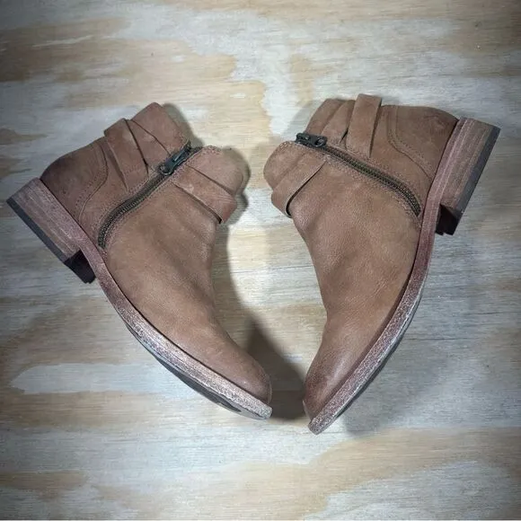 Kork Ease Viki Leather Ankle Boots Women’s Size 6