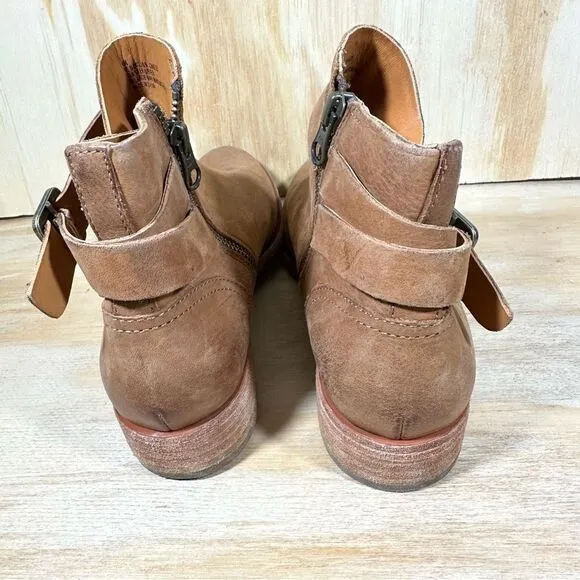 Kork Ease Viki Leather Ankle Boots Women’s Size 6
