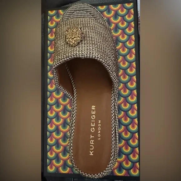 Kurt Geiger Women's Brown Slip-On Shoes