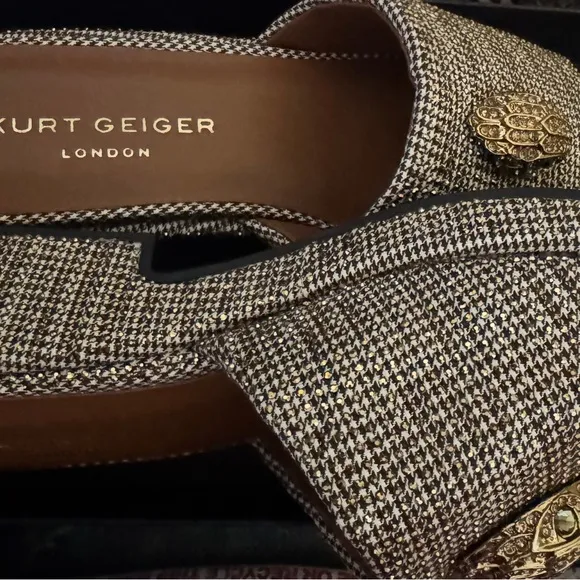 Kurt Geiger Women's Brown Slip-On Shoes