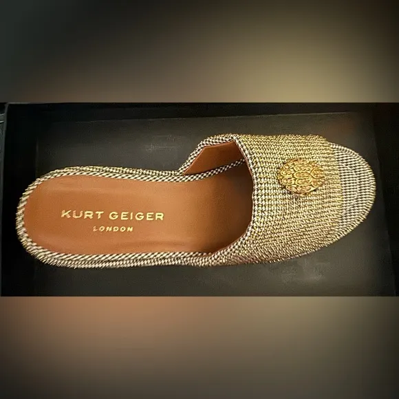 Kurt Geiger Women's Brown Slip-On Shoes