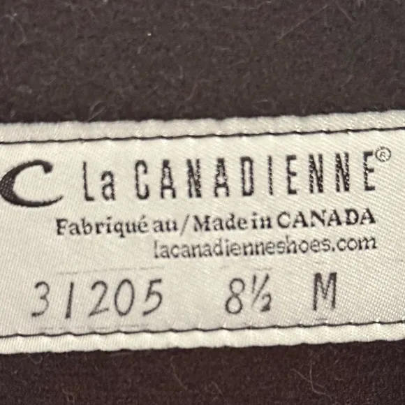 La Canadienne Luftpolster Black Suede Leather Knee-High Womens Boots Sz 8.5