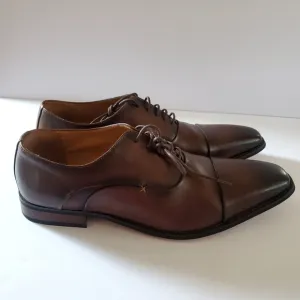 La Milano Elegant Brown Leather Men's Shoes Size 14