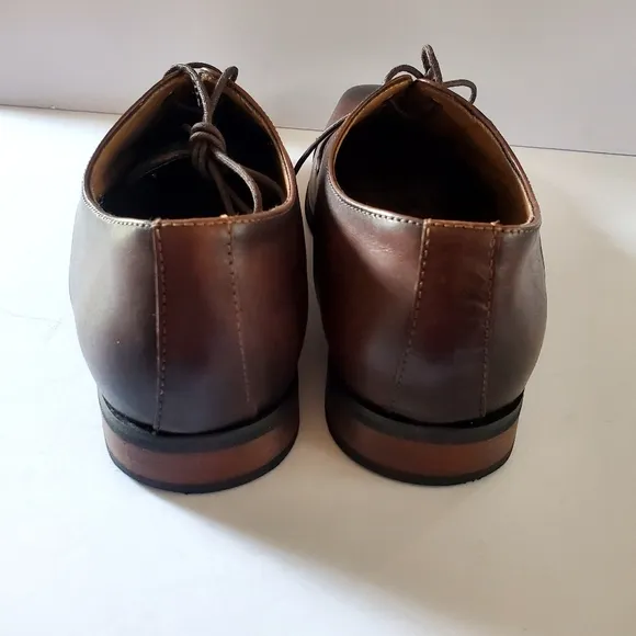 La Milano Elegant Brown Leather Men's Shoes Size 14