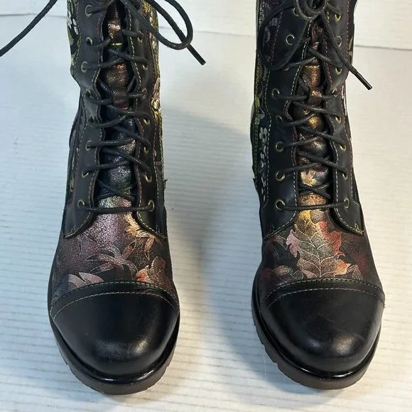 LADIES SIZE 8.5 LEATHER BOOTS