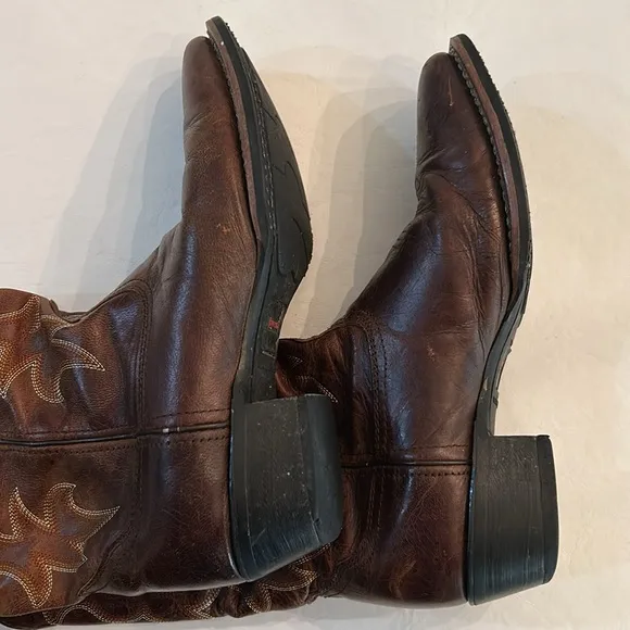 Laredo Brown Western Cowboy Boots