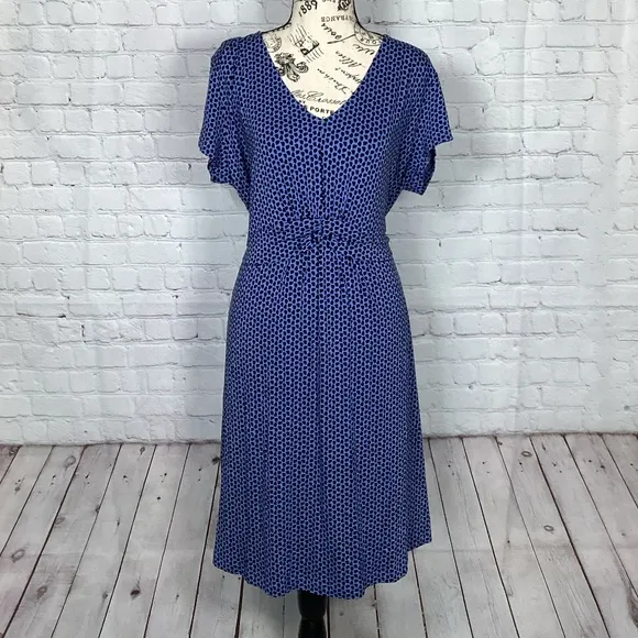Lascana Purple &amp; Black Dress NWT Size 14