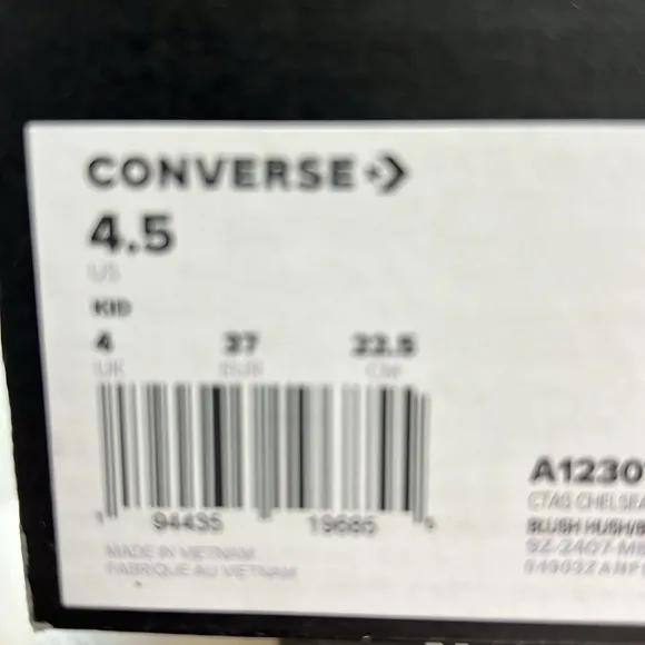 LEATHER CONVERSE BOOTS 🥾