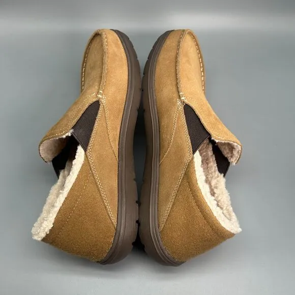Lems Drifter Fur Men's 12 Cozy Cabin Suede Slip-On Comfort Shoes Low Top Casual
