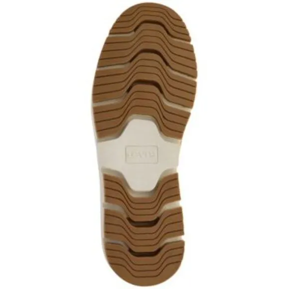 LEVI'S Mens Beige Pull Tab Dean Round Toe Wedge Boots Shoes 12 M