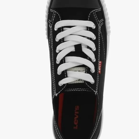 Levi's Women's Anica C CVS Sneaker Black Size 8.