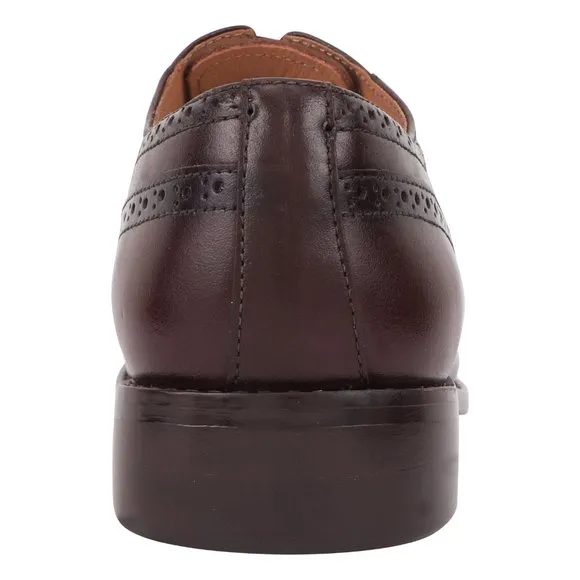 LIBERTYZENO Men's Brown and  Lace-Up Shoes