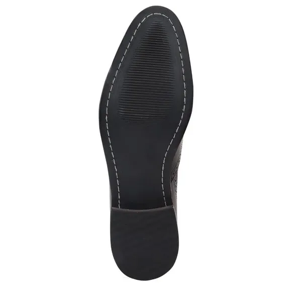LIBERTYZENO Men's Brown and  Lace-Up Shoes