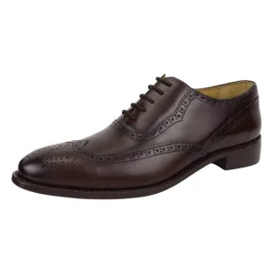 LIBERTYZENO Men's Brown and  Lace-Up Shoes