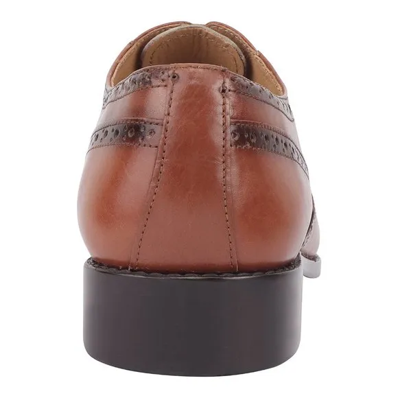 LIBERTYZENO Men's Tan and  Lace-Up Shoes