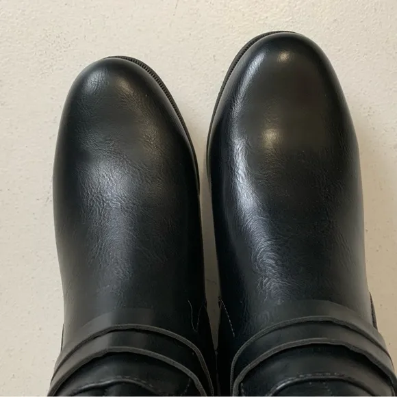 LifeStride 8 Wide Black Knee High X-Anita Tall Riding Boots NEW WITHOUT BOX