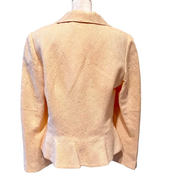 LIKE NEW — Banana Republic Pale Pink Cropped Blazer Office Barbiecore Size 12