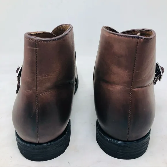 Like New J. D. Fisk Double Monk Strap Boots