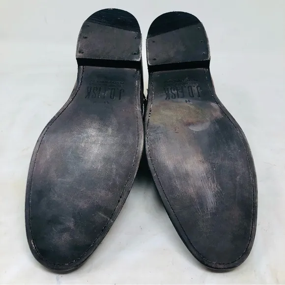 Like New J. D. Fisk Double Monk Strap Boots