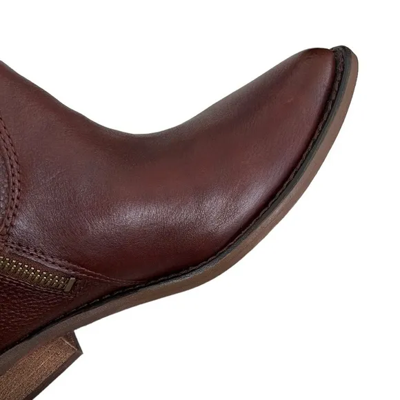 Like New Lucky Brand Leather Ankle Boots