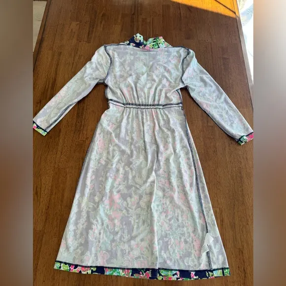 Lilly Pulitzer Alexandra Dress SZ XS Navy Southern Charm