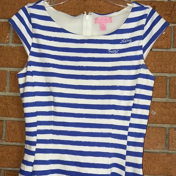 Lilly Pulitzer Briella Striped Ponte Dress