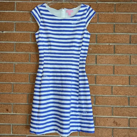 Lilly Pulitzer Briella Striped Ponte Dress
