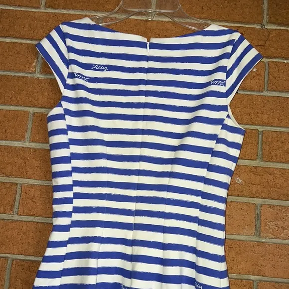 Lilly Pulitzer Briella Striped Ponte Dress