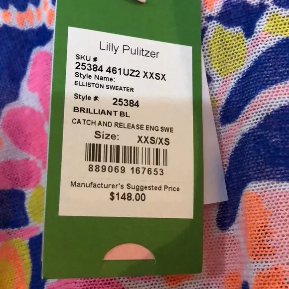 Lilly Pulitzer - Eliston Sweater - XXS/XS